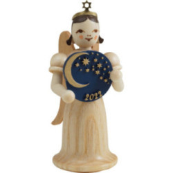 Angel Long Skirt Moon and Stars - Natural - 6,6 cm / 2.6 inch