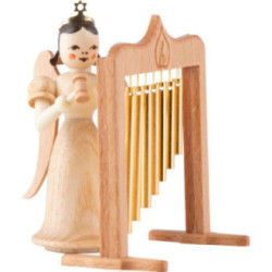 Langrockengel mit Röhrenglocken, natur  - 6,6 cm