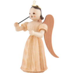 Long Pleated Skirt Angel Conductor, Natural - 6,6 cm / 2.6 inch