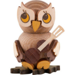 Owl Child with Guitar - 4 cm / 1.6 inch