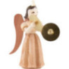 Angel Long Pleated Skirt with Cymbals, Natural - 6,6 cm / 2.6 inch