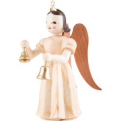 Angel Long Pleated Skirt with Bells - Natural - 6,6 cm / 2.6 inch