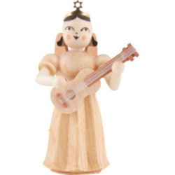 Angel Long Pleaded Skirt with Guitar - Natural - 6,6 cm / 2.6 inch