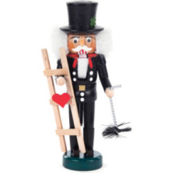 Nutcracker - Chimney Sweep Black - 14 cm / 5.5 inch