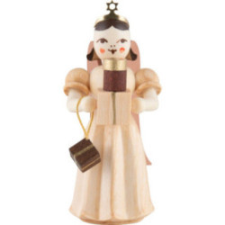 Angel Long Pleaded Skirt with Gifts - Natural - 6,6 cm / 2.6 inch