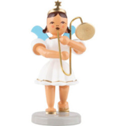 Kurzrockengel mit Zugposaune, farbig - 6,6 cm