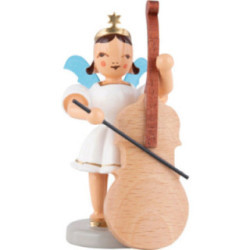 Kurzrockengel mit Bass, farbig - 6,6 cm