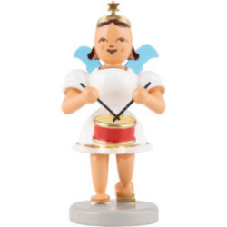 Kurzrockengel mit Trommel, farbig - 6,6 cm