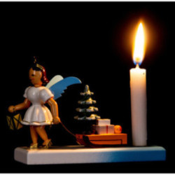 Angel Short Skirt Colored, with Sleigh - 6,6 cm / 2.6 inch