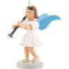 Kurzrockengel mit Klarinette, farbig - 6,6 cm