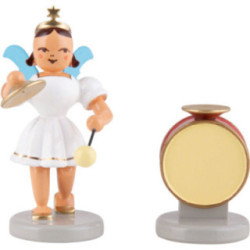 Kurzrockengel mit Beckenpauke, farbig - 6,6 cm