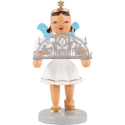 Angel Short Skirt Colored with Candle Arch - 6,6 cm / 2.6 inch