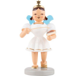 Angel Short Skirt with Psaltery, Colored - 6,6 cm / 2.6 inch