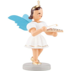 Angel Short Skirt with Psaltery, Colored - 6,6 cm / 2.6 inch
