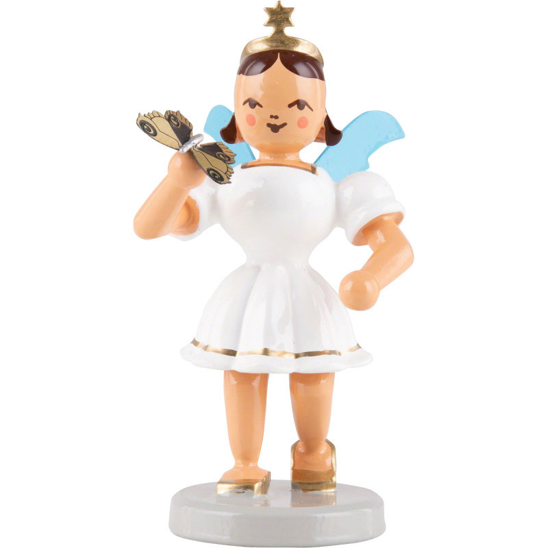 Angel Short Skirt with Butterfly, Colored - 6,6 cm / 2.6 inch