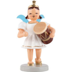 Kurzrockengel mit Djembe, farbig - 6,6 cm