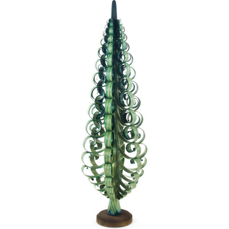 Wood Chip Tree - Green - 40 cm / 15.7 inch