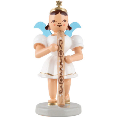 Kurzrockengel mit Didgeridoo, farbig  - 6,6 cm