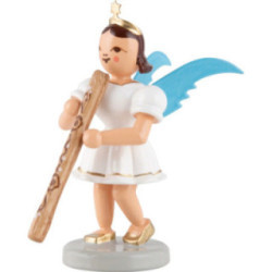 Kurzrockengel mit Didgeridoo, farbig  - 6,6 cm