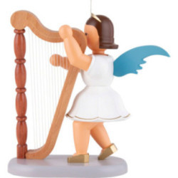Angel Short Skirt with Harp, Colored - 22 cm / 8.7 inch