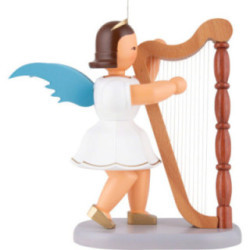 Angel Short Skirt with Harp, Colored - 22 cm / 8.7 inch