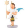 Angel Short Skirt Colored with Lantern and Star - 22 cm / 8.7 inch