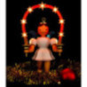 Angel Short Skirt Colored with Star Arch with Lights - 27 cm / 10.6 inch