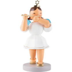 Angel Short Skirt with Piccolo Flute - Colored - 22 cm / 8.7 inch