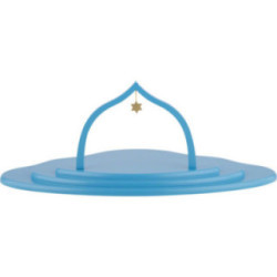 Angel Cloud with Three Levels, Colored with Arch - 46x30x20 cm / 18.1x11.8x7.9 inch