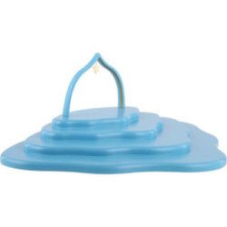 Angel Cloud with Four Levels, Colored with Arch - 55x38x21 cm / 21.7x15x8.3 inch