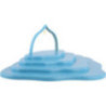 Angel Cloud with Four Levels, Colored with Arch - 55x38x21 cm / 21.7x15x8.3 inch