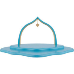 Angel Cloud with Two Levels, Colored with Arch - 35x20x17 cm / 13.8x7.9x6.9 inch