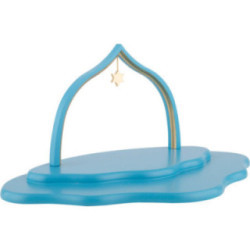 Angel Cloud with Two Levels, Colored with Arch - 35x20x17 cm / 13.8x7.9x6.9 inch