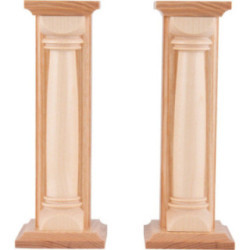 Cloud Columns - 2 Pieces - Natural - 16,5 cm / 6.5 inch
