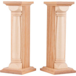 Wolkensäulen, 1 Paar, natur - 16,5 cm