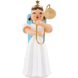 Angel Long Pleated Skirt Sliding Trombone, Colored - 6,6 cm / 2.6 inch