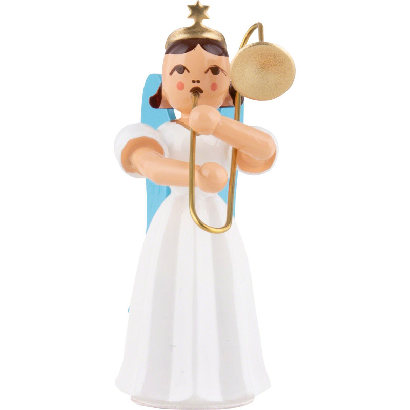 Angel Long Pleated Skirt Sliding Trombone, Colored - 6,6 cm / 2.6 inch