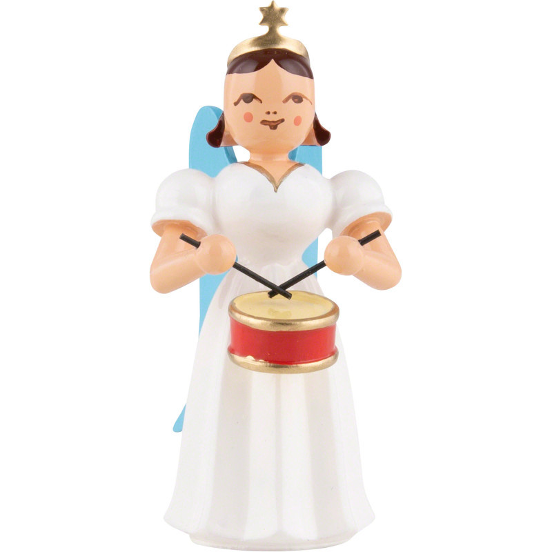 Angel Long Pleated Skirt Drum, Colored - 6,6 cm / 2.6 inch