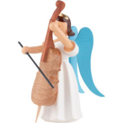 Angel Long Pleated Skirt Violoncello, Colored - 6,6 cm / 2.6 inch