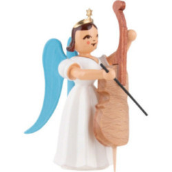 Angel Long Pleated Skirt Violoncello, Colored - 6,6 cm / 2.6 inch