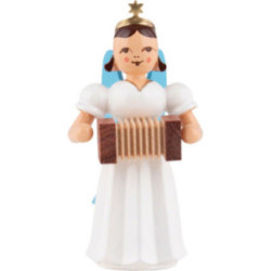 Angel Long Pleated Skirt Harmonica, Colored - 6,6 cm / 2.6 inch