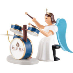 Angel Long Pleated Skirt with Drum Set - Colored - 6,6 cm / 2.6 inch