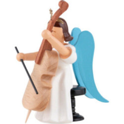 Angel Long Pleated Skirt Violoncello Sitting, Colored - 6,6 cm / 2.6 inch