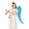 Angel Long Pleated Skirt Bells, Colored - 6,6 cm / 2.6 inch