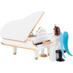 Angel Long Pleated Skirt at White Piano, Colored - 6,6 cm / 2.6 inch