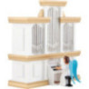 Angel Long Pleated Skirt at the Organ, Colored - 15,5 cm / 6.1 inch