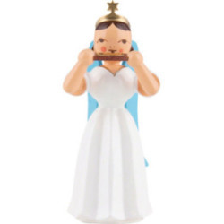 Angel Long Pleated Skirt Mouth Organ, Colored - 6,6 cm / 2.6 inch