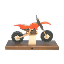 Smoker - Motorcycle Cross 27x18x8 cm / 11x7x3 inch