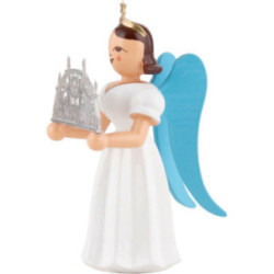 Angel Long Pleated Skirt with Candle Arch, Colored - 6,6 cm / 2.6 inch