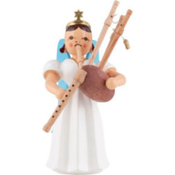 Angel Long Pleaded Skirt with Bagpipe - Colored - 6,6 cm / 2.6 inch